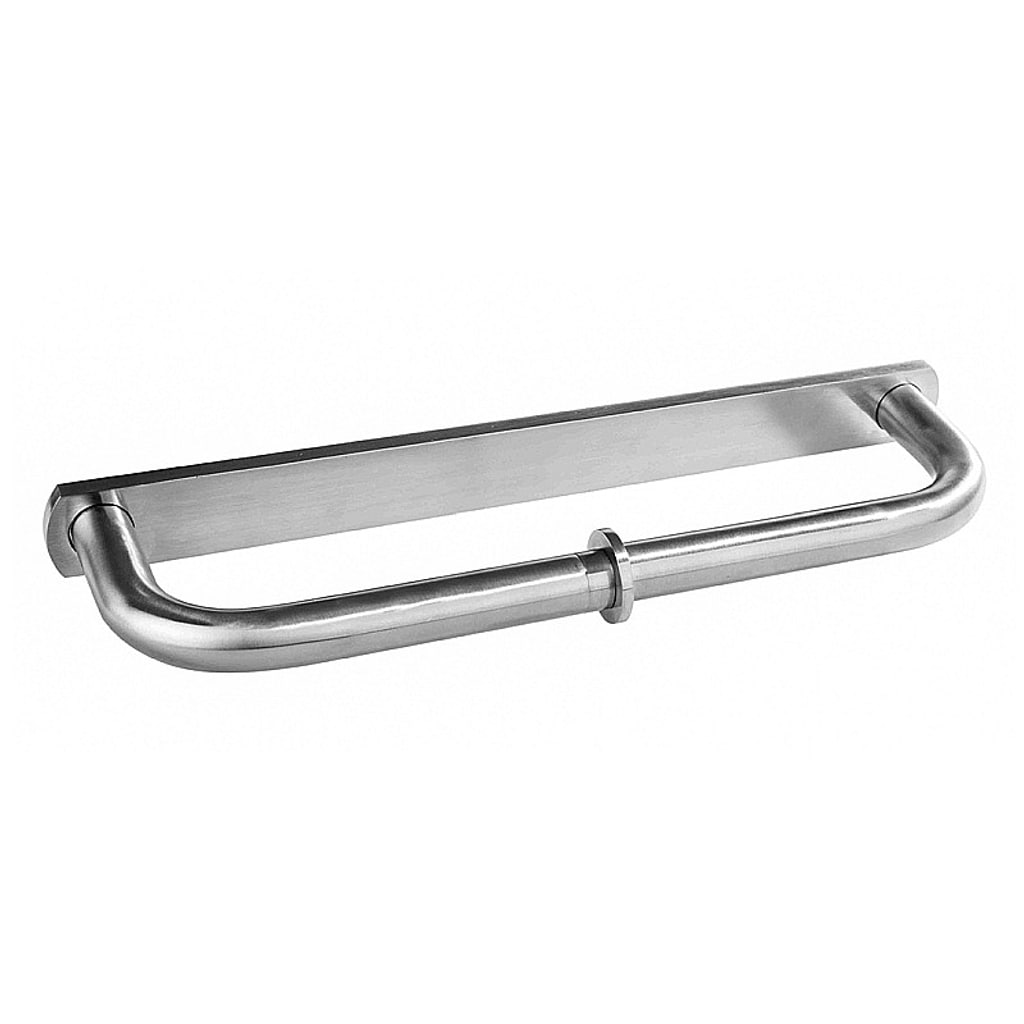 Brillantbad BEO Papierrollenhalter Doppelarm Edelstahl matt 320x30x90 mm f&uuml;r Bad & WC >> zum Bohren - Bild 1