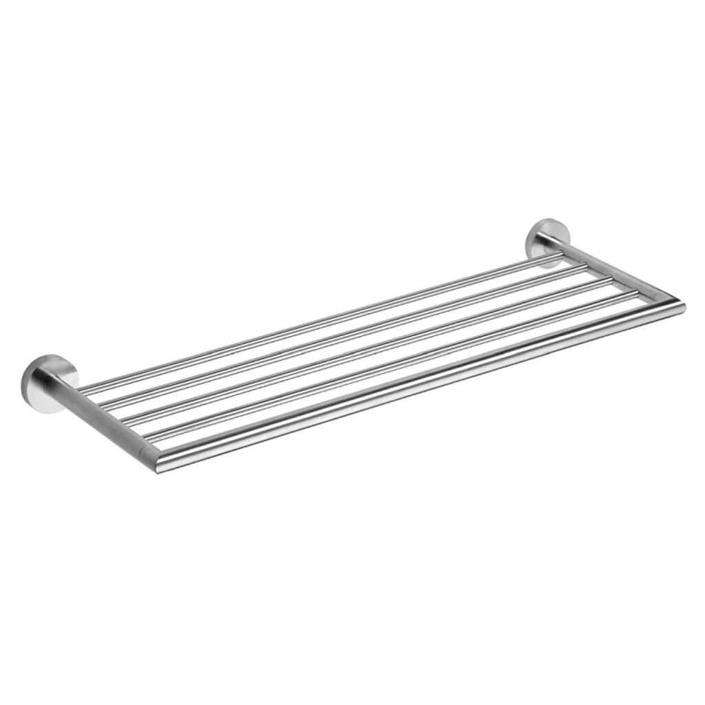 Brillantbad BEO Handtuchablage Edelstahl matt 655x55x215 mm für Bad & Küche >> zum Bohren