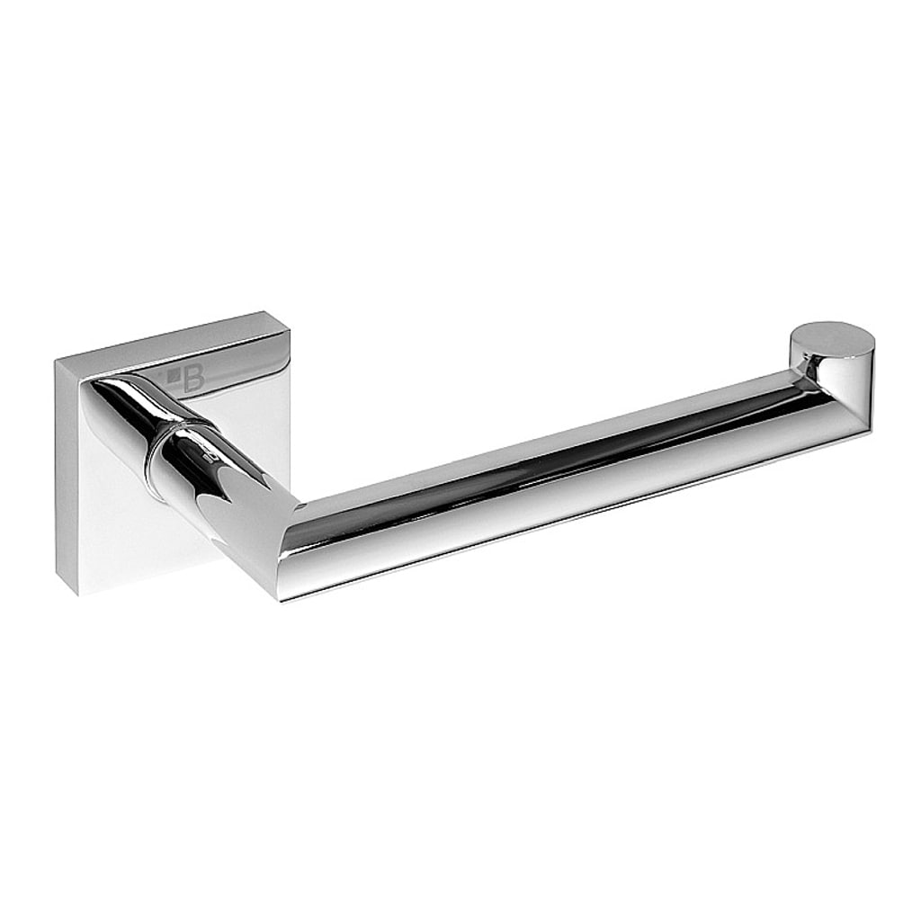Brillantbad META Papierrollenhalter Rechts Messing Chrom poliert 180x55x70 mm f&uuml;r Bad & WC >> zum Bohren oder Kleben* - Bild 1