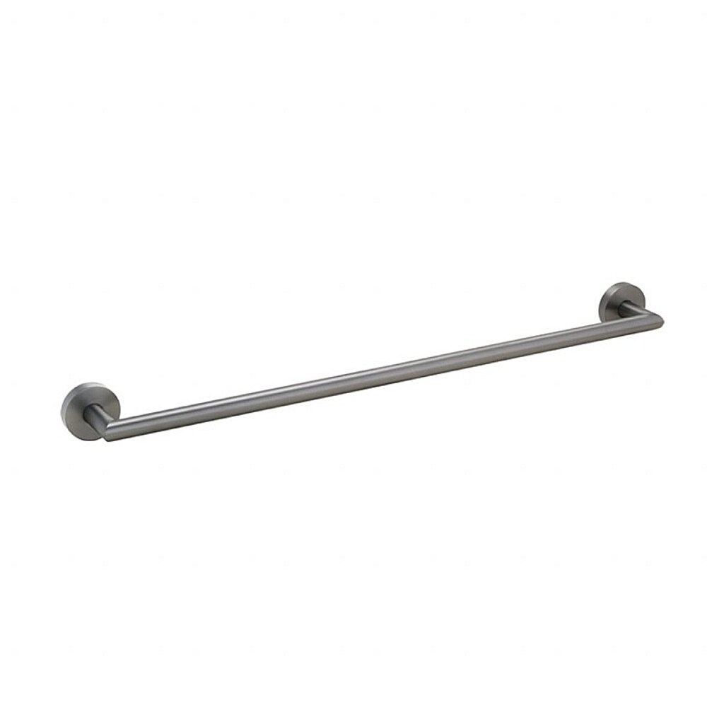 Brillantbad BAPHIT Handtuchhalter Messing Metallic Grau matt 655x55x65 mm f&uuml;r Bad & K&uuml;che >> zum Bohren oder Kleben* - Bild 1