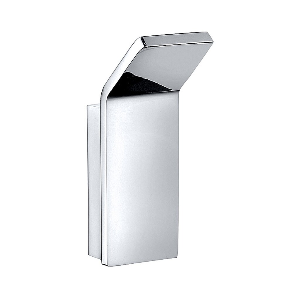 Brillantbad BOLO Kleiderhaken Messing Chrom poliert 25x67x32 mm f&uuml;r Bad & K&uuml;che >> zum Bohren - Bild 1