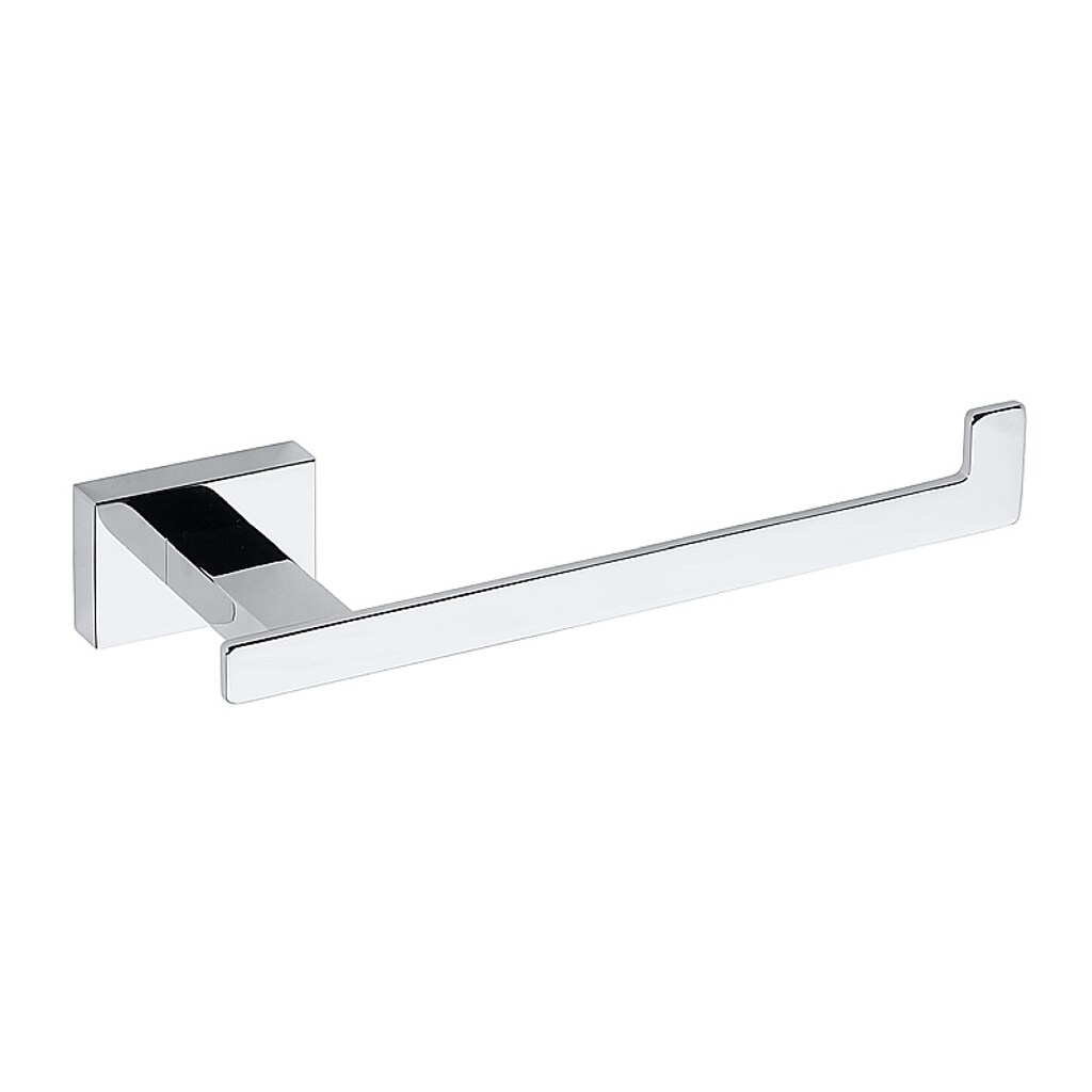Brillantbad BASA Papierrollenhalter Messing Chrom 190x35x62 mm f&uuml;r Bad & WC >> zum Bohren - Bild 1