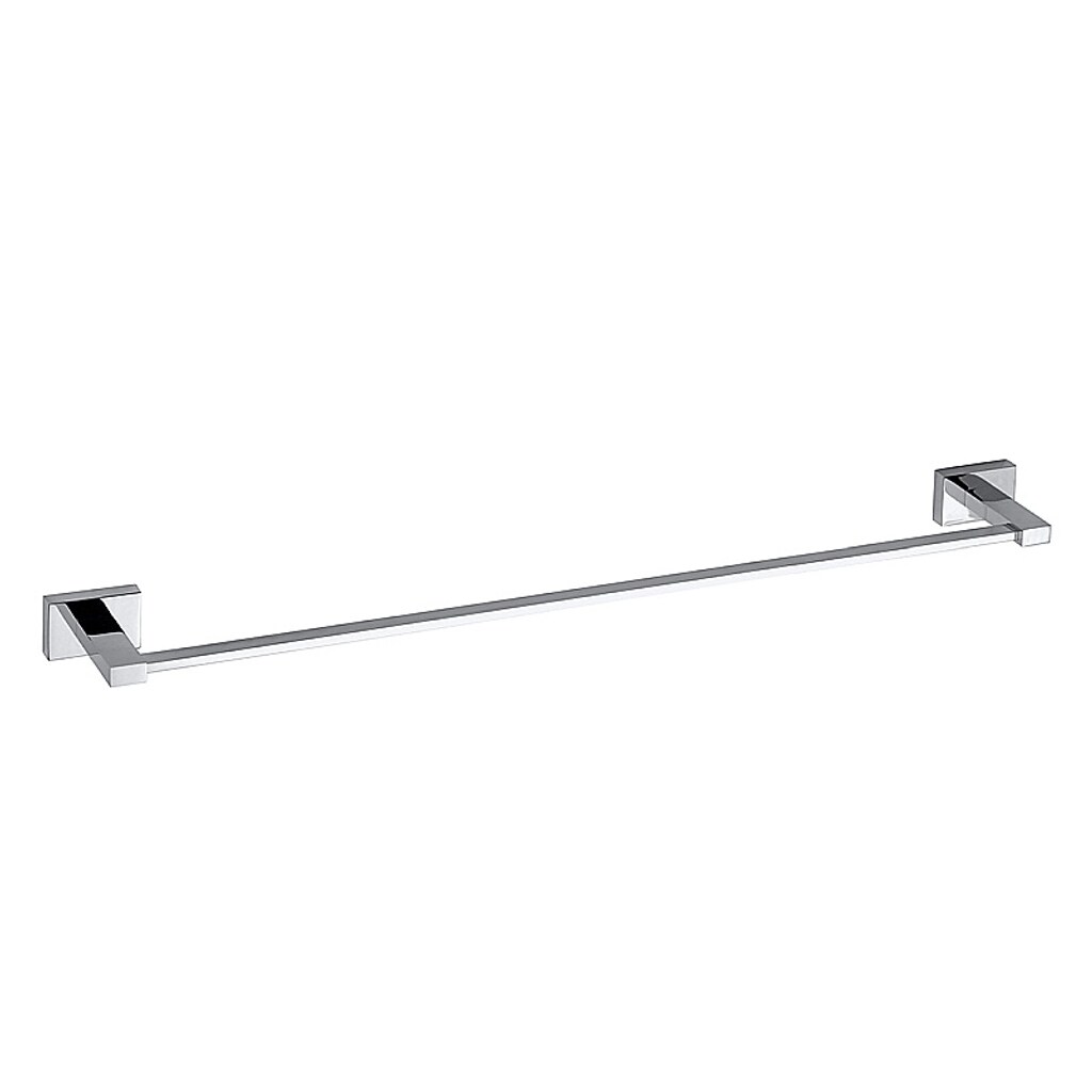 Brillantbad BASA Handtuchhalter Messing Chrom 625x35x70 mm für Bad & WC >> zum Bohren