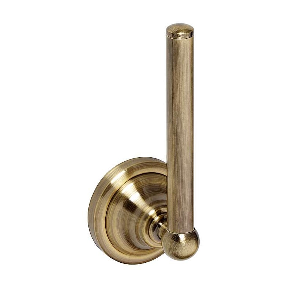 Brillantbad BETRO BRONZE Reservepapierrollenhalter Messing Bronze 65x170x65 mm f&uuml;r Bad & WC >> zum Bohren - Bild 1