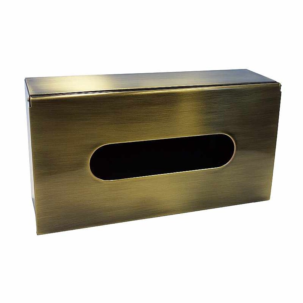 Brillantbad BETRO BRONZE Papiertuchspender Messing Bronze 250x130x70 mm f&uuml;r Bad & K&uuml;che >> Freistehend anwendbar - Bild 1