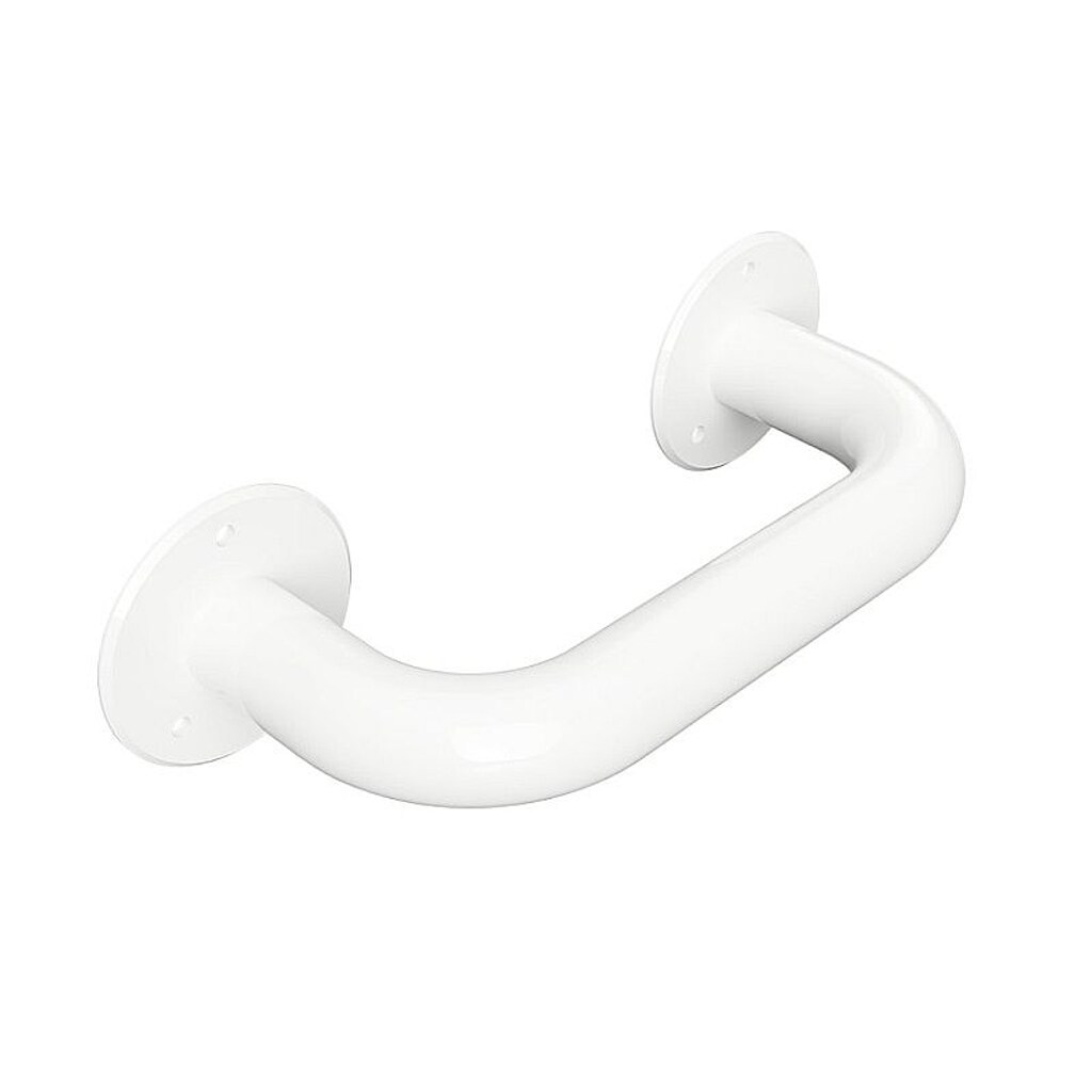 Brillantbad BELP Haltegriff Eisen Wei&szlig; 275x75x106 mm, 120 kg Traglast f&uuml;r Bad & WC >> zum Bohren - Bild 1