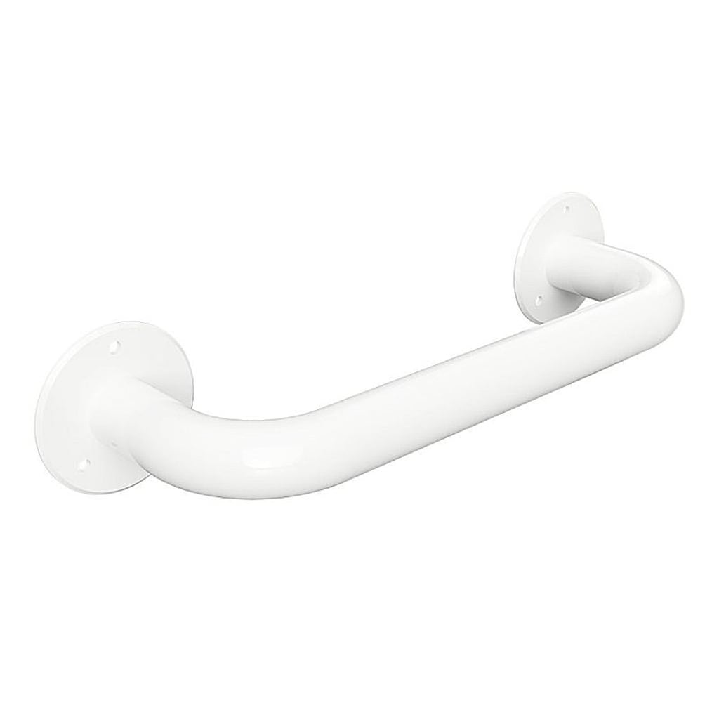 Brillantbad BELP Haltegriff Eisen Wei&szlig; 375x75x106 mm, 120 kg Traglast f&uuml;r Bad & WC >> zum Bohren - Bild 1