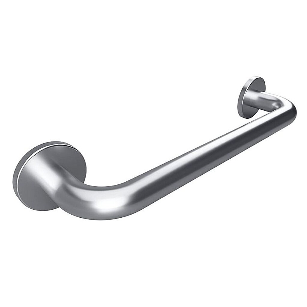 Brillantbad BELP Haltegriff Edelstahl gebürstet mit Abdeckung 480x80x106 mm, 120 kg Traglast für Bad & WC >> zum Bohren