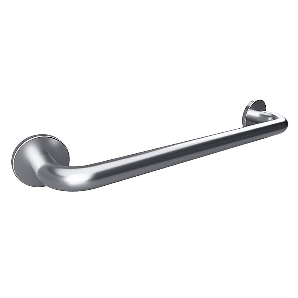 Brillantbad BELP Haltegriff Edelstahl gebürstet mit Abdeckung 580x80x106 mm, 120 kg Traglast für Bad & WC >> zum Bohren