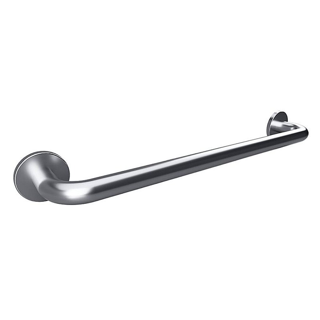 Brillantbad BELP Haltegriff Edelstahl gebürstet mit Abdeckung 680x80x106 mm, 120 kg Traglast für Bad & WC >> zum Bohren