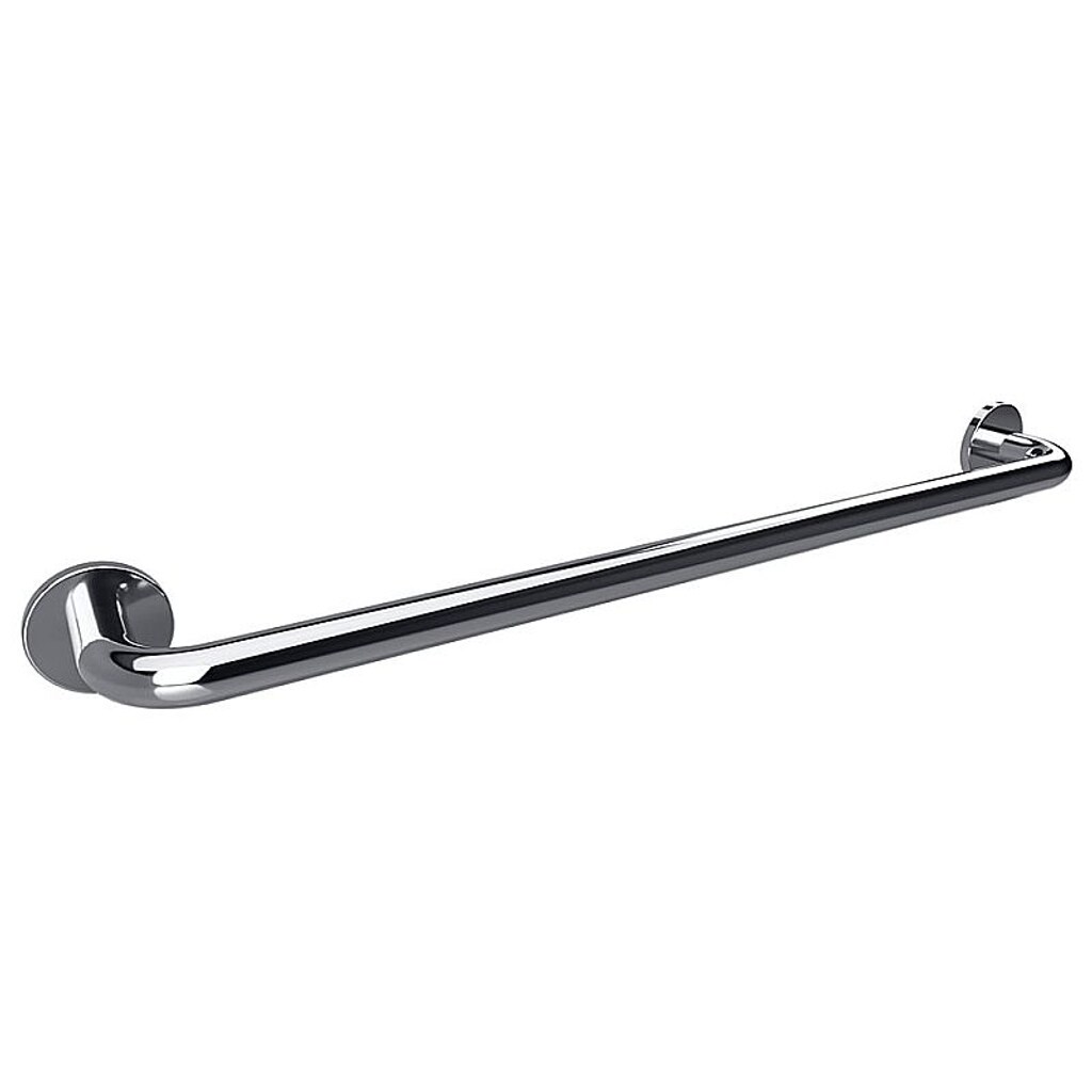 Brillantbad BELP Haltegriff Edelstahl poliert mit Abdeckung 880x80x106 mm, 120 kg Traglast für Bad & WC >> zum Bohren