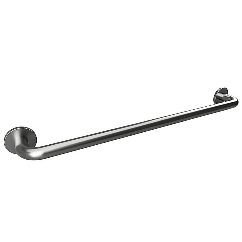 Brillantbad BELP Haltegriff Edelstahl geb&uuml;rstet mit Abdeckung 880x80x106 mm, 120 kg Traglast f&uuml;r Bad & WC >> zum Bohren - Bild 1