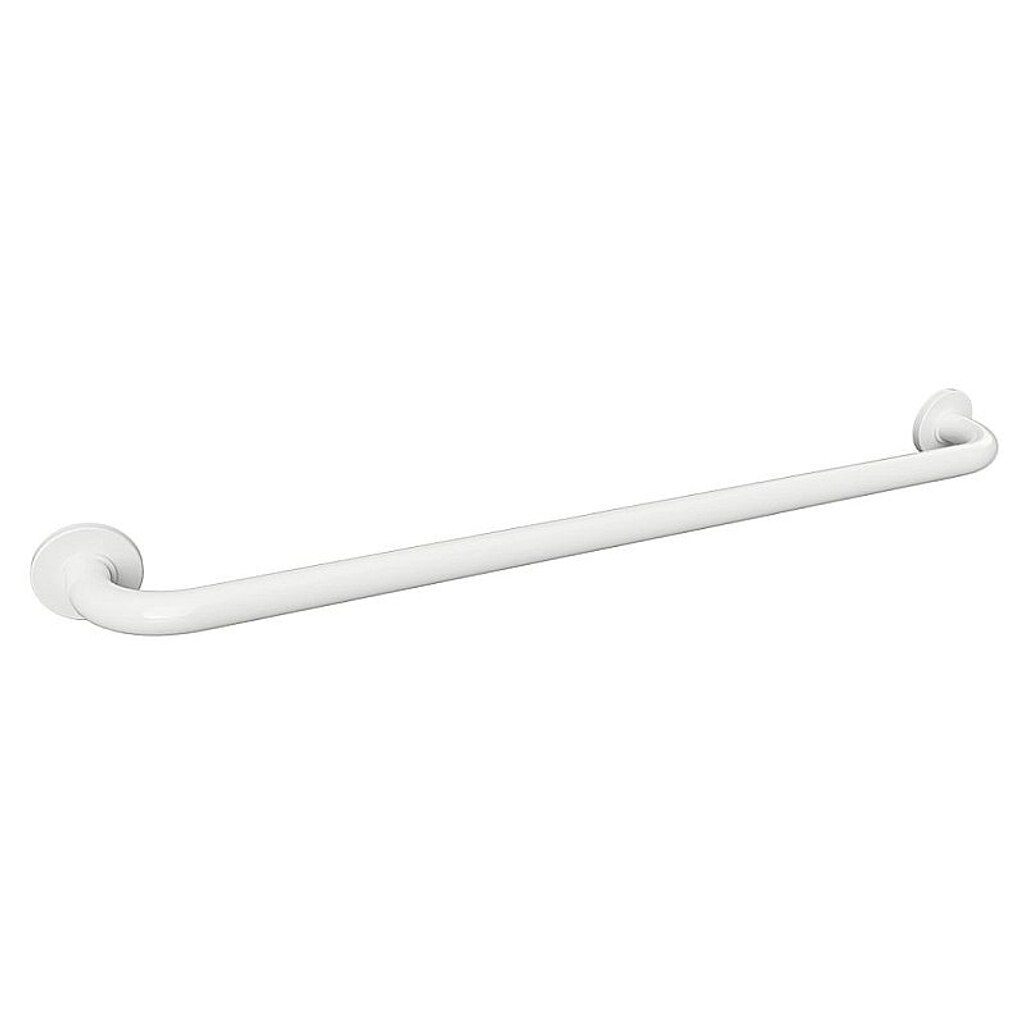 Brillantbad BELP Haltegriff Eisen Weiß mit Abdeckung 980x80x106 mm, 120 kg Traglast für Bad & WC >> zum Bohren