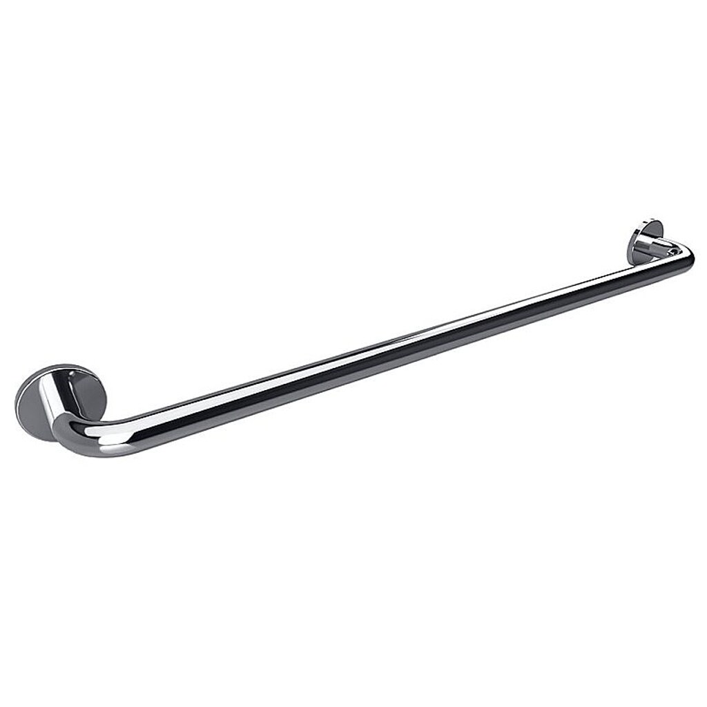 Brillantbad BELP Haltegriff Edelstahl poliert mit Abdeckung 1080x80x106 mm, 120 kg Traglast für Bad & WC >> zum Bohren