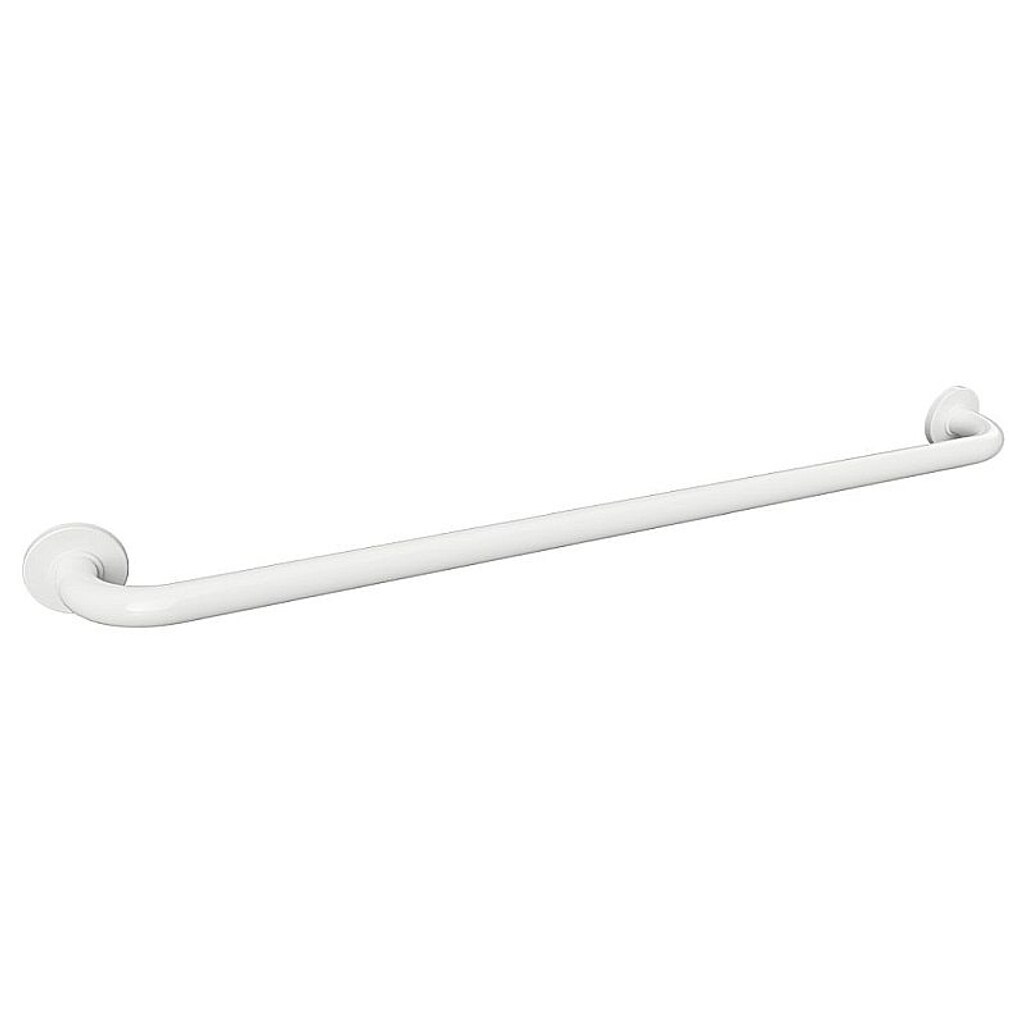 Brillantbad BELP Haltegriff Eisen Weiß mit Abdeckung 1080x80x106 mm, 120 kg Traglast für Bad & WC >> zum Bohren