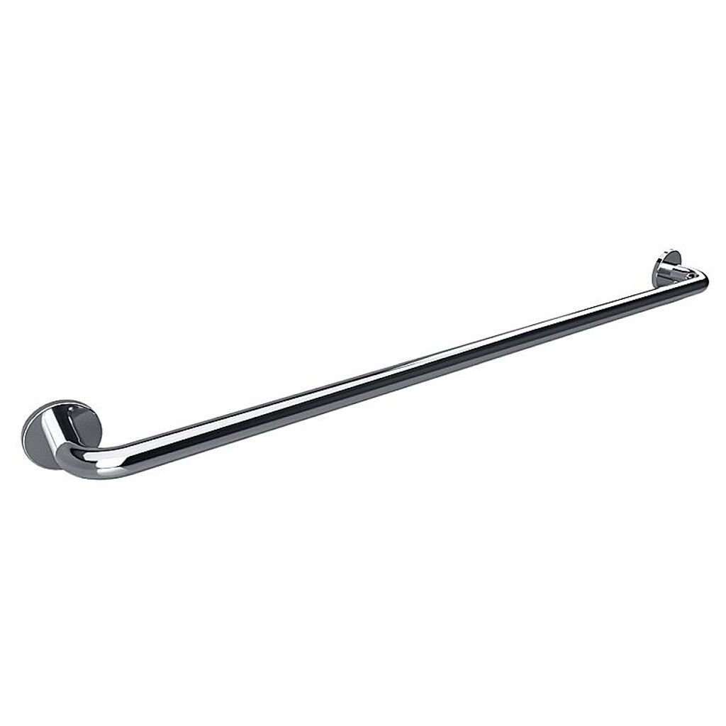 Brillantbad BELP Haltegriff Edelstahl poliert mit Abdeckung 1180x80x106 mm, 120 kg Traglast für Bad & WC >> zum Bohren
