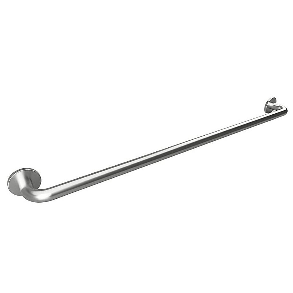 Brillantbad BELP Haltegriff Edelstahl geb&uuml;rstet mit Abdeckung 1180x80x106 mm, 120 kg Traglast f&uuml;r Bad & WC >> zum Bohren - Bild 1