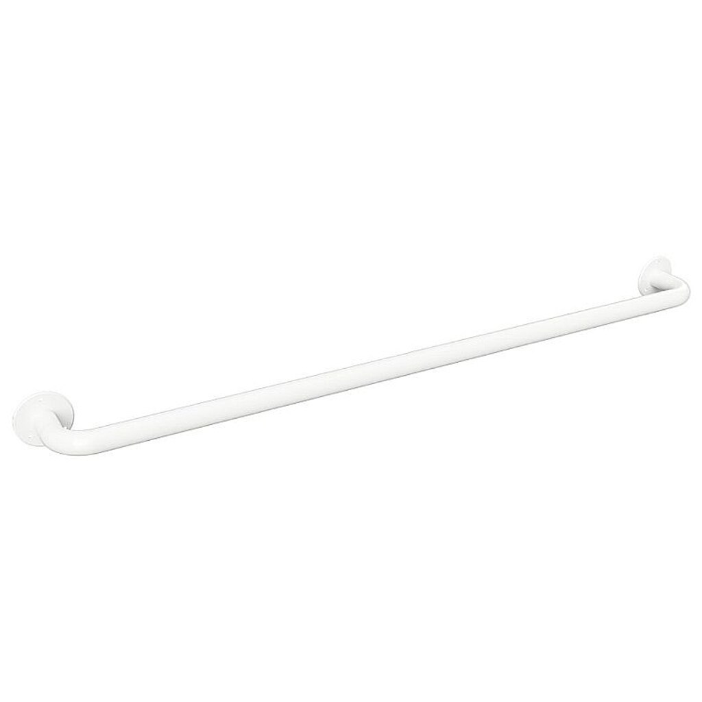 Brillantbad BELP Haltegriff Eisen Weiß 1175x75x106 mm, 120 kg Traglast für Bad & WC >> zum Bohren