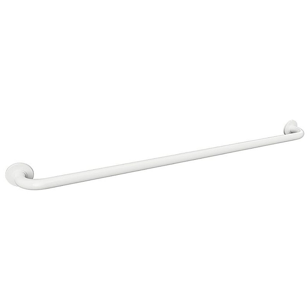 Brillantbad BELP Haltegriff Eisen Weiß mit Abdeckung 1280x80x106 mm, 120 kg Traglast für Bad & WC >> zum Bohren