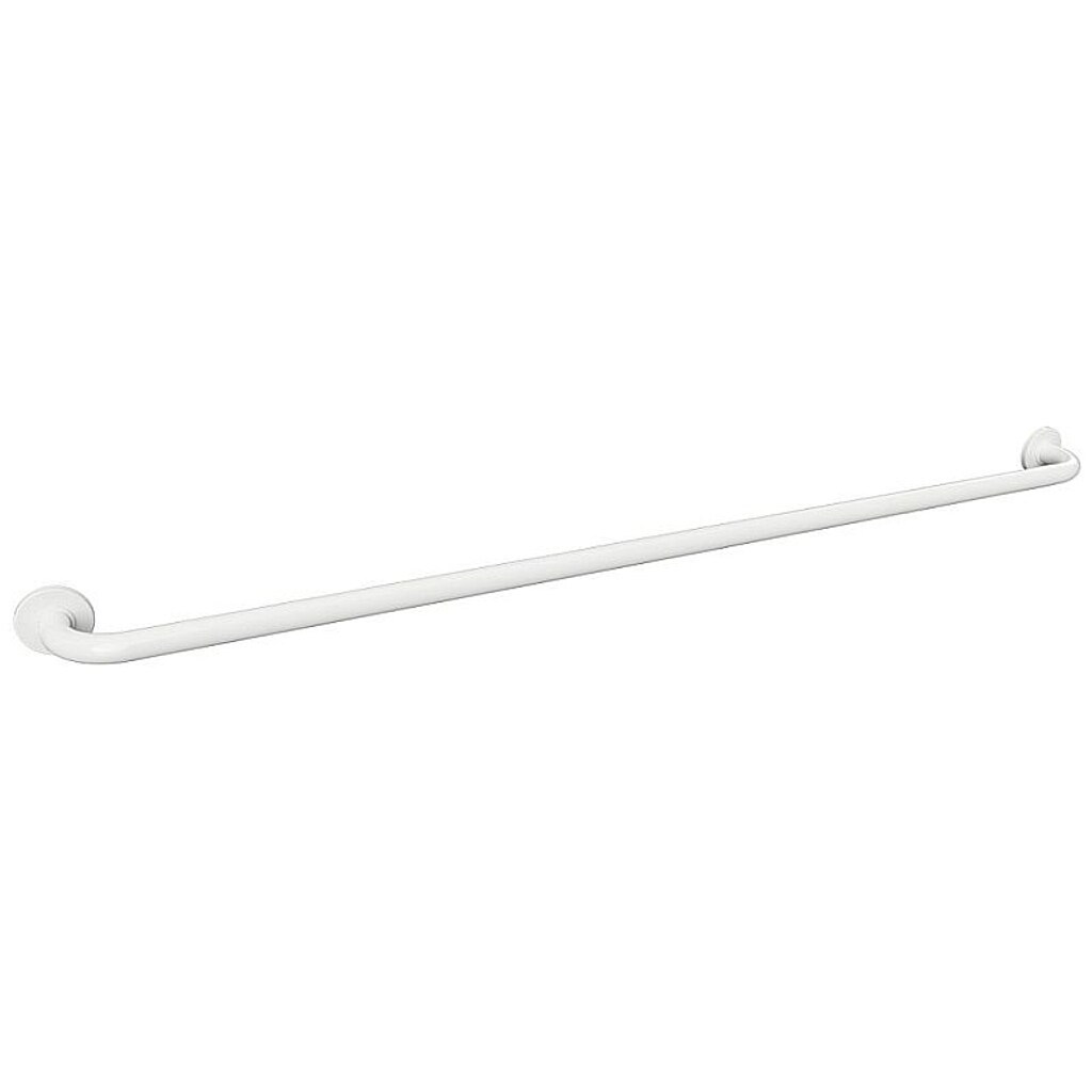 Brillantbad BELP Haltegriff Eisen Weiß mit Abdeckung 1580x80x106 mm, 120 kg Traglast für Bad & WC >> zum Bohren