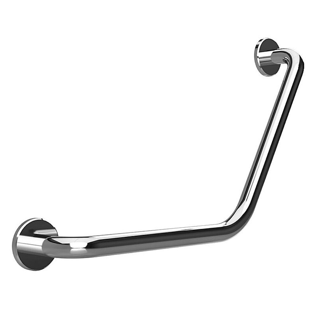 Brillantbad BELP Winkelgriff Edelstahl poliert mit Abdeckung 660x400x105 mm, 120 kg Traglast für Bad & WC >> zum Bohren