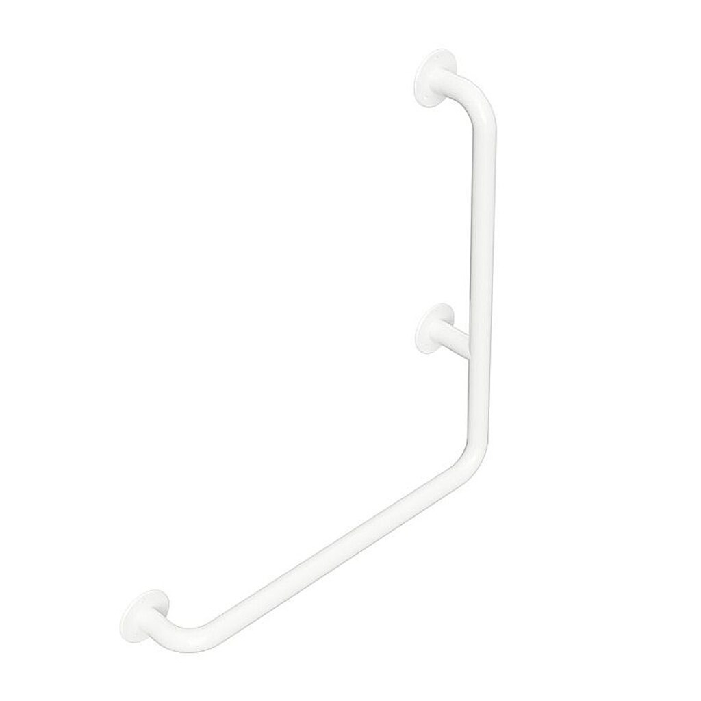 Brillantbad BELP Haltegriff Rechts Eisen Wei&szlig; 625x675x110 mm, 120 kg Traglast f&uuml;r Bad & WC >> zum Bohren - Bild 1