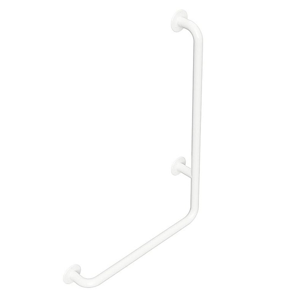 Brillantbad BELP Haltegriff Rechts Eisen Wei&szlig; 625x885x110 mm, 120 kg Traglast f&uuml;r Bad & WC >> zum Bohren - Bild 1