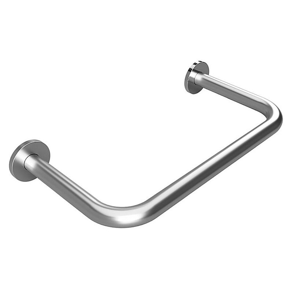 Brillantbad BELP Siphonschutz Edelstahl gebürstet mit Abdeckung 545x80x266 mm, 120 kg Traglast für Bad & WC >> zum Bohren