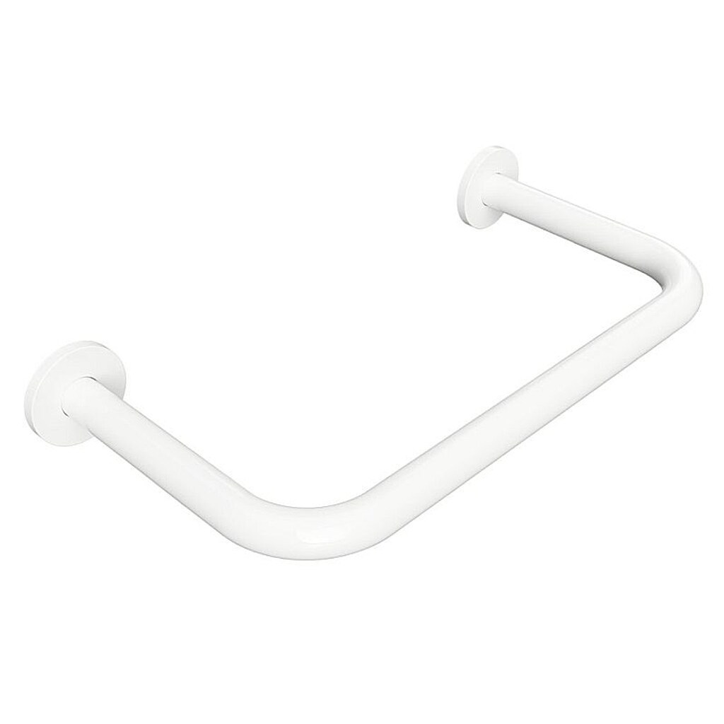 Brillantbad BELP Siphonschutz Eisen Weiß mit Abdeckung 545x80x266 mm, 120 kg Traglast für Bad & WC >> zum Bohren