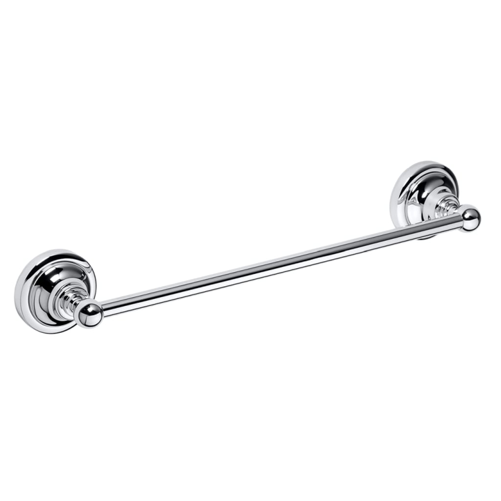 Brillantbad BETRO CHROM Handtuchhalter Messing Chrom 365x65x65 mm f&uuml;r Bad & K&uuml;che >> zum Bohren - Bild 1