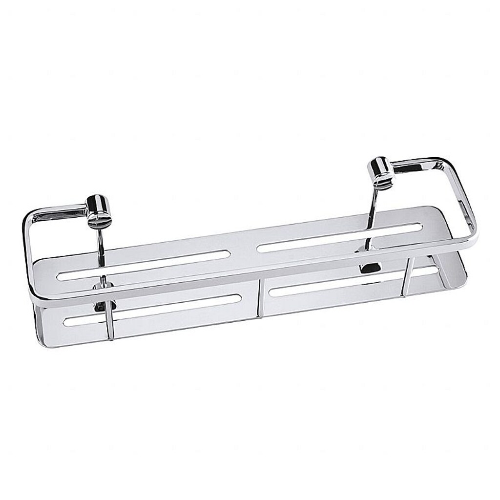 Brillantbad BYTRO Seifenkorb Messing Chrom poliert 110x400x75 mm f&uuml;r Bad & WC >> zum Bohren - Bild 1