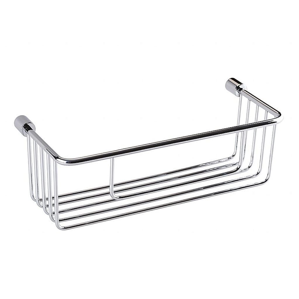 Brillantbad BYTRO Seifenkorb Messing Chrom poliert 135x320x110 mm f&uuml;r Bad & WC >> zum Bohren - Bild 1