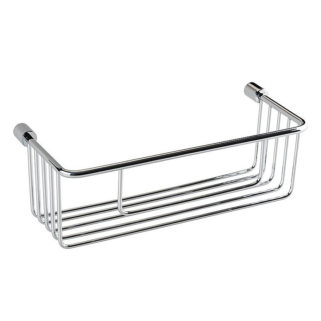 Brillantbad BYTRO Seifenkorb Messing Chrom poliert 135x210x110 mm für Bad & WC >> zum Bohren