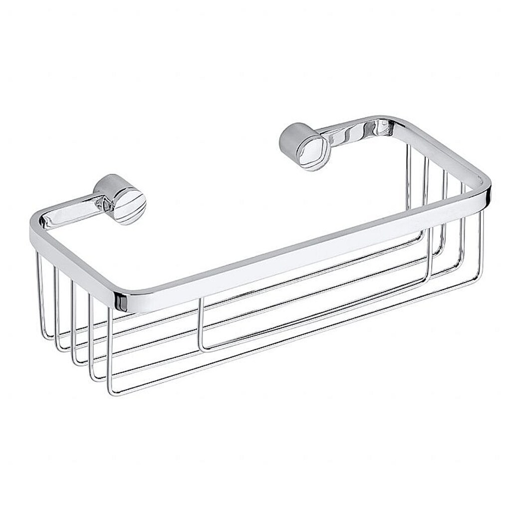 Brillantbad BYTRO Seifenkorb Messing Chrom poliert 110x250x75 mm f&uuml;r Bad & WC >> zum Bohren - Bild 1