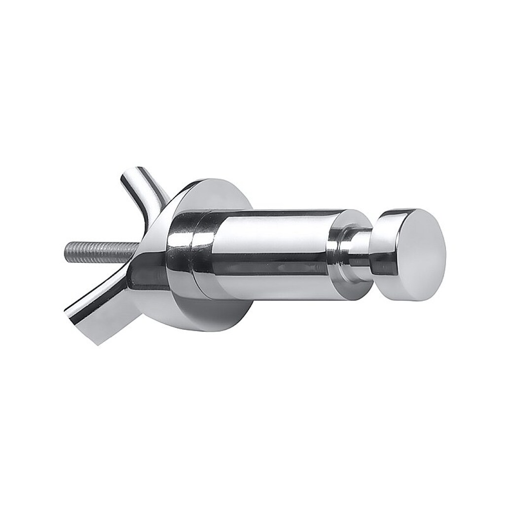 Brillantbad BAWELL Heizk&ouml;rperhaken Messing Chrom 80x32x32 mm f&uuml;r Bad & K&uuml;che >> zum Festschrauben - Bild 1