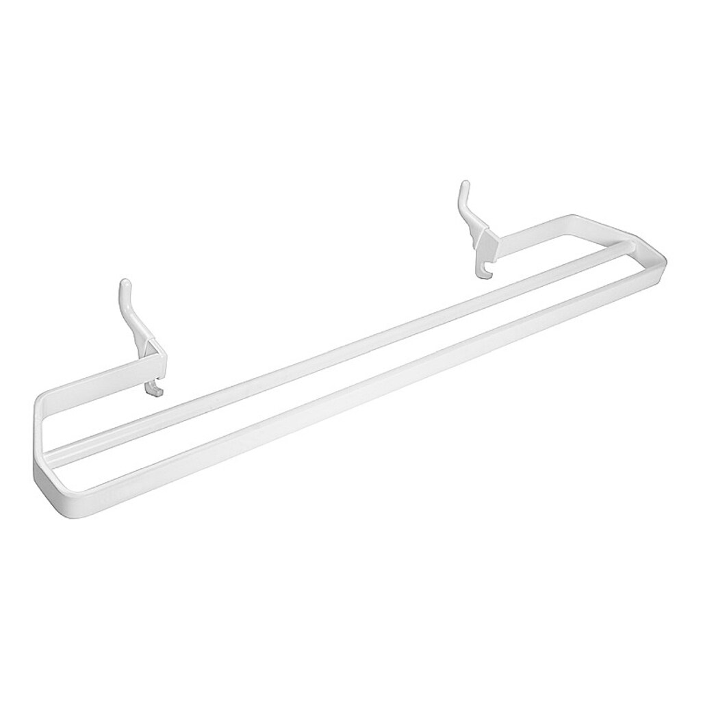 Brillantbad BAWELL Heizkörperhandtuchhalter Stahl Polyamid Komaxit Weiß 150x590x75 mm für Bad & Küche >> zum Einhängen