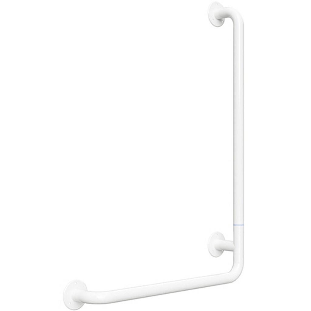 Brillantbad BELP Duschgriff Steckbar Rechts Eisen Weiß 110x625x885 mm, 120 kg Traglast für Bad & WC >> zum Bohren