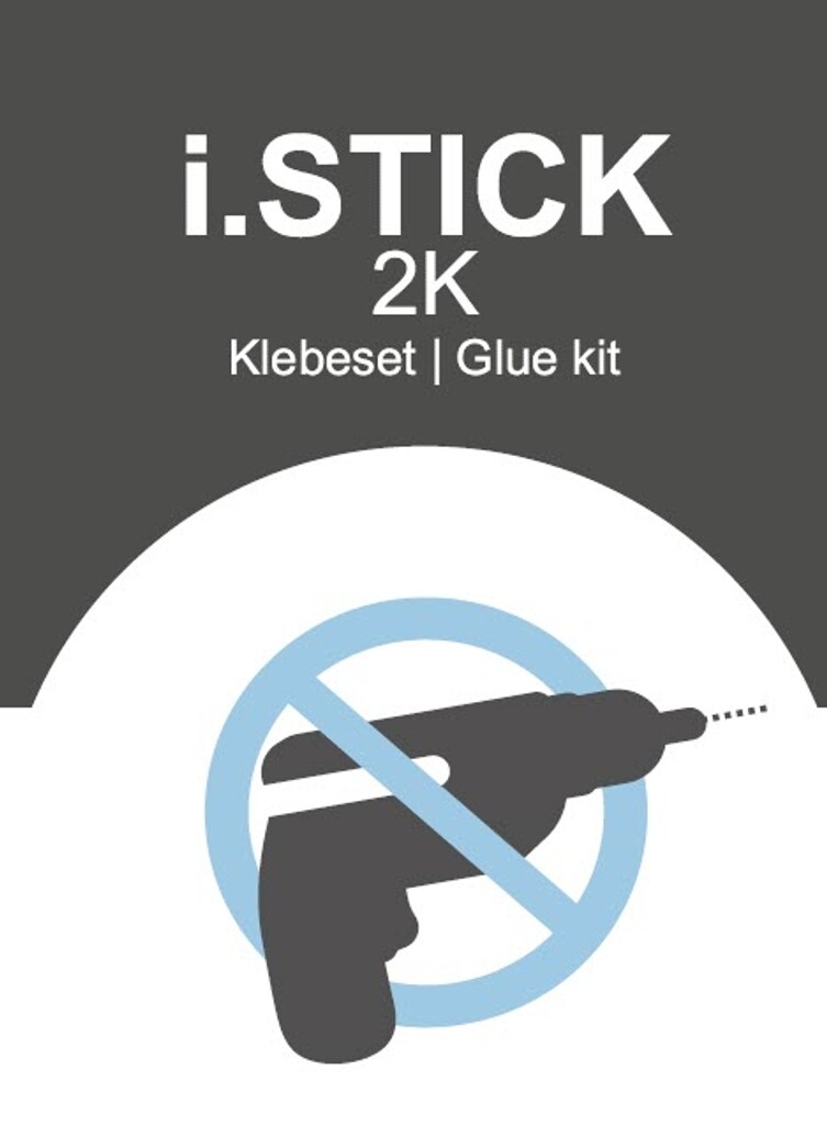 Brillantbad 2K Kleber Set f&uuml;r Bad Artikel f&uuml;r Bad & WC >> zum Kleben - Bild 1