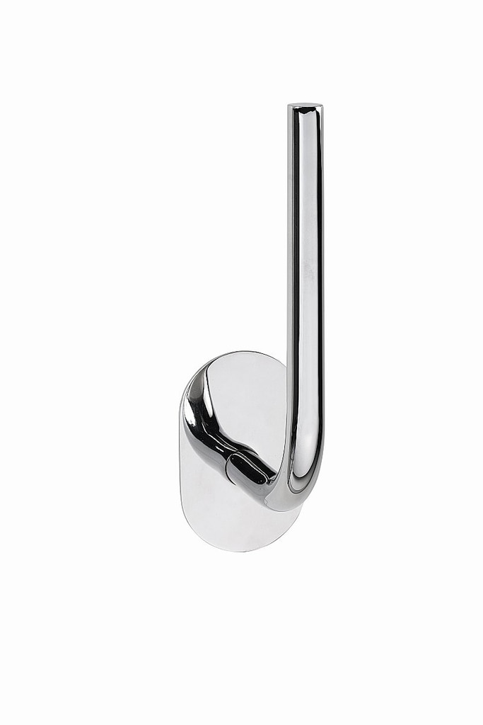 Brillantbad BEASY Reservepapierhalter Edelstahl poliert 74x45x180 mm f&uuml;r Bad & WC >> zum Kleben - Bild 1