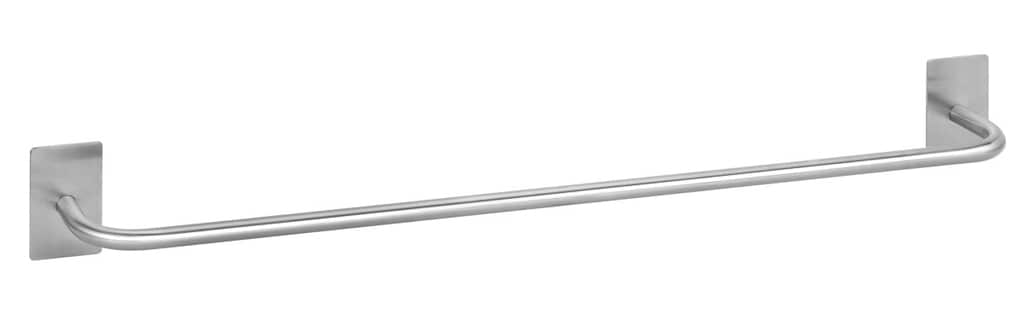 Brillantbad BEASY Handtuchhalter Edelstahl geb&uuml;rstet 74x645x72 mm f&uuml;r Bad & K&uuml;che >> zum Kleben - Bild 1