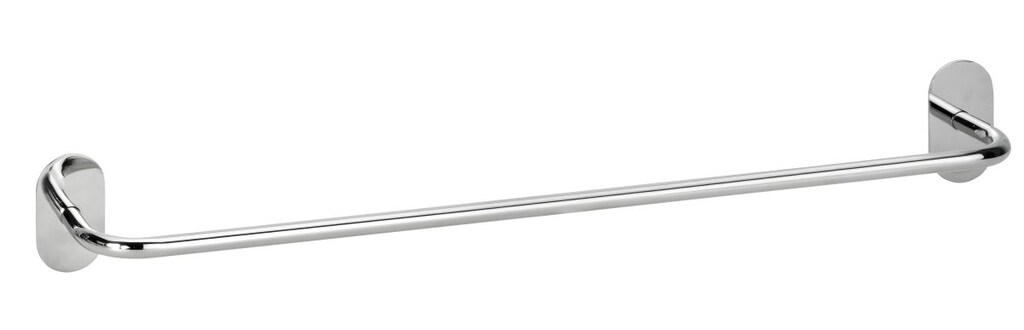 Brillantbad BEASY Handtuchhalter Edelstahl poliert 74x645x74 mm f&uuml;r Bad & K&uuml;che >> zum Kleben - Bild 1