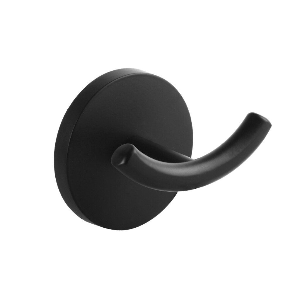 Brillantbad BOX Doppelkleiderhaken Zink Schwarz 50x70x60 mm f&uuml;r Bad & K&uuml;che >> zum Bohren - Bild 1