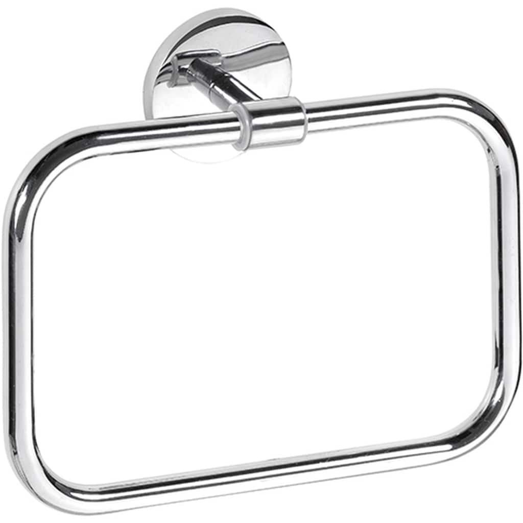 Brillantbad BALFA Handtuchring Zink Chrom poliert 55x212x170 mm f&uuml;r Bad & K&uuml;che >> zum Bohren - Bild 1