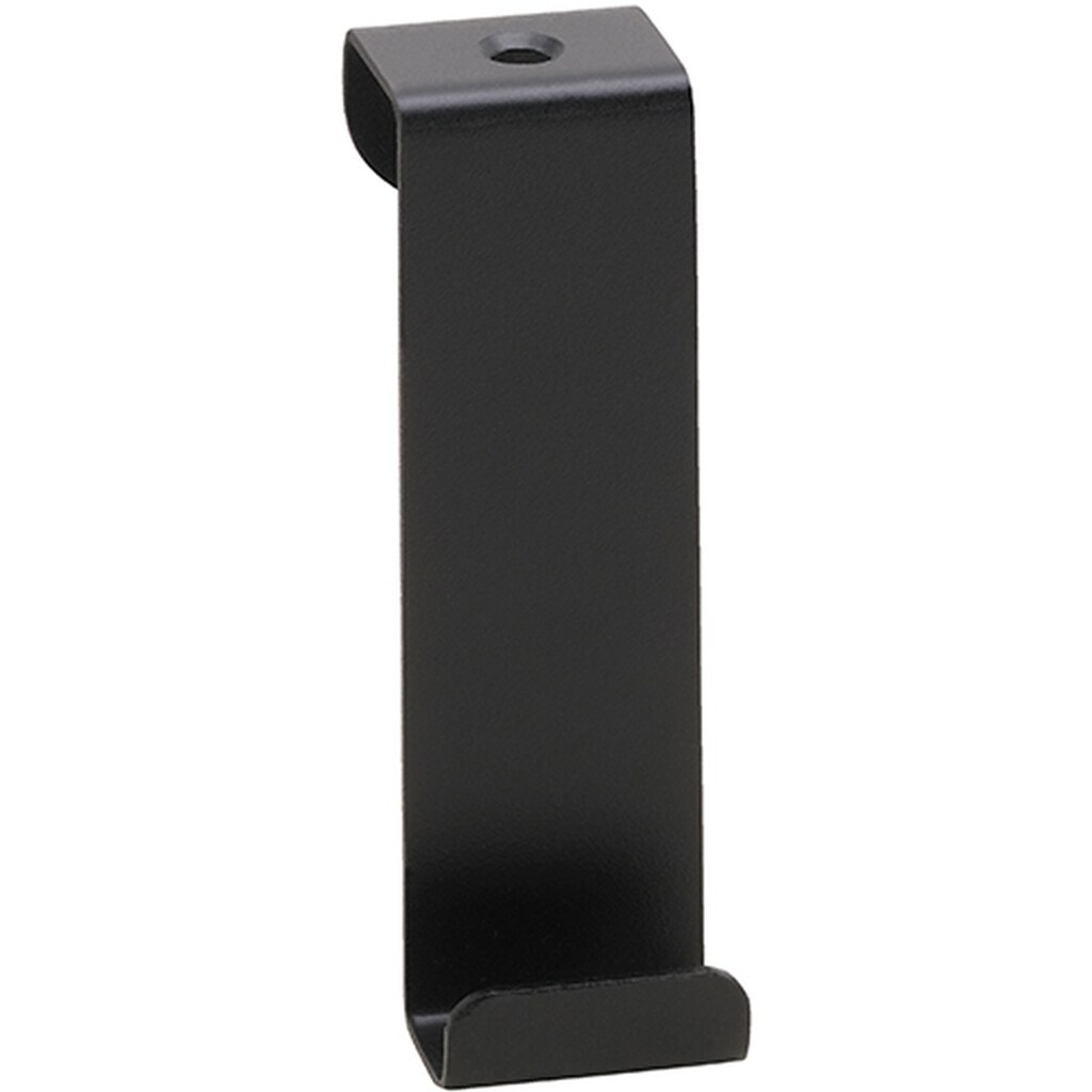 Brillantbad BARK T&uuml;rkleiderhaken Edelstahl Schwarz 34x25x85 mm f&uuml;r Bad & K&uuml;che >> zum Einh&auml;ngen - Bild 1