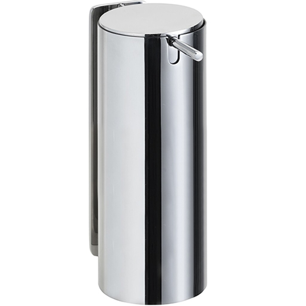 Brillantbad BEASY Seifenspender Edelstahl poliert 120x66x165 mm, 300 ml für Bad & Küche >> zum Kleben