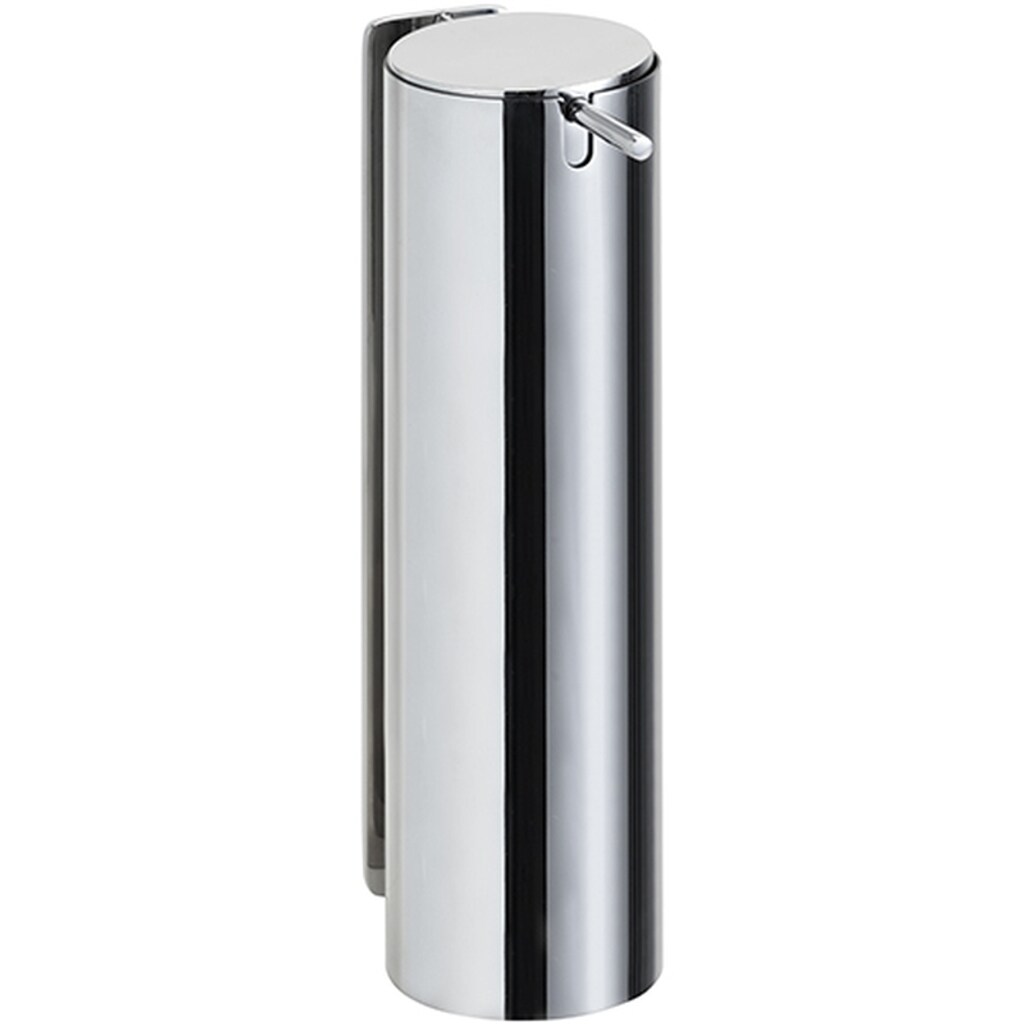 Brillantbad BEASY Seifenspender Edelstahl poliert 120x66x235 mm, 500 ml für Bad & Küche >> zum Kleben