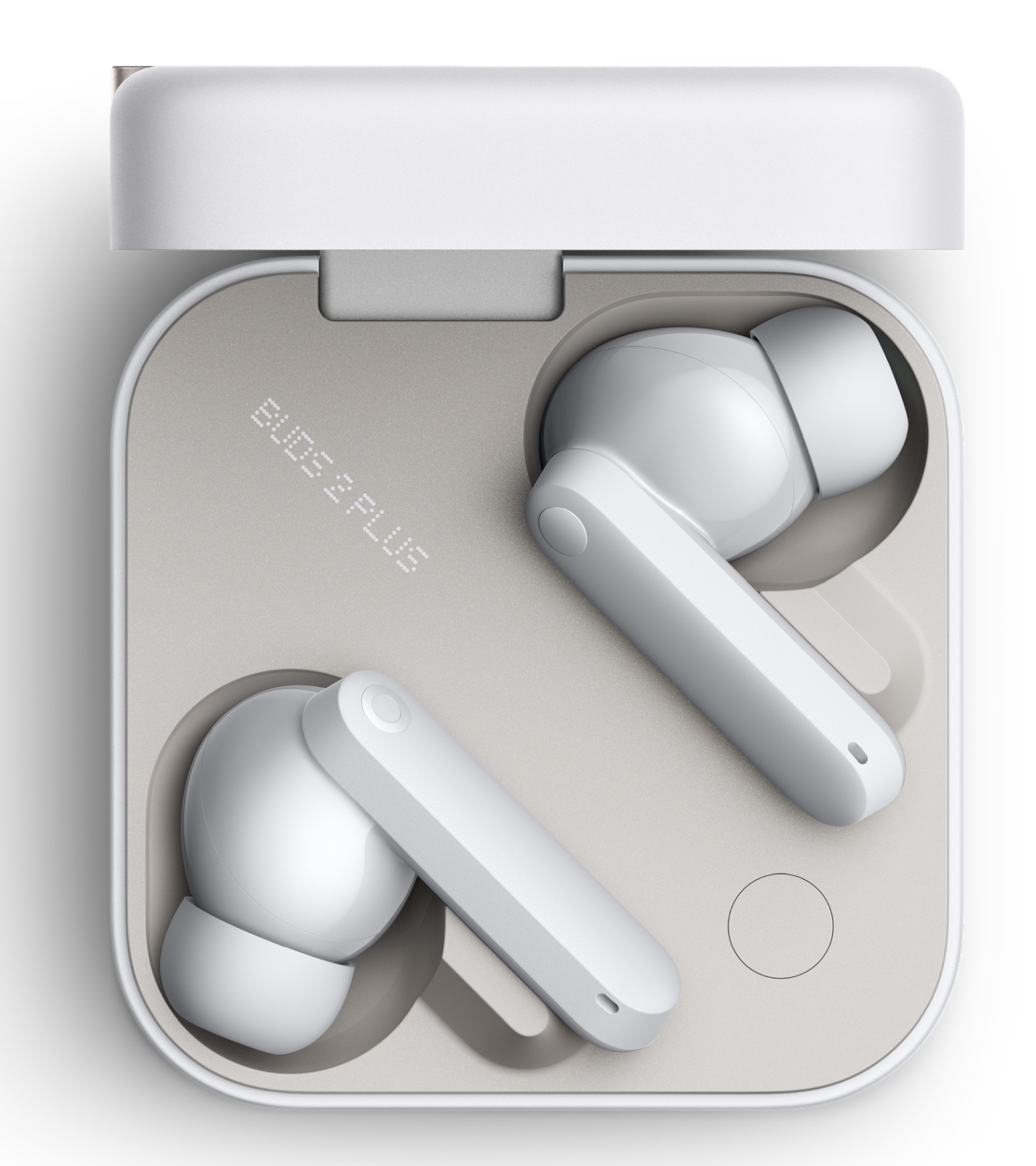 CMF by Nothing Buds 2 Plus - Kabellose Ohrh&ouml;rer, 6 HD-Mikrofone, IP55 Wasserfest &ndash; Light Grey - Bild 1