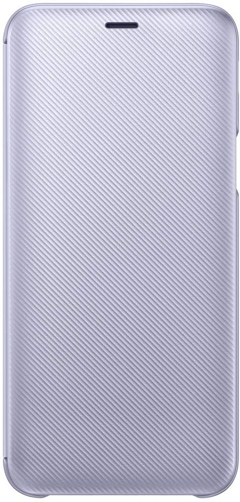 Original Samsung EF-WJ600 Wallet Cover f&uuml;r Galaxy J6 Lila - Bild 1