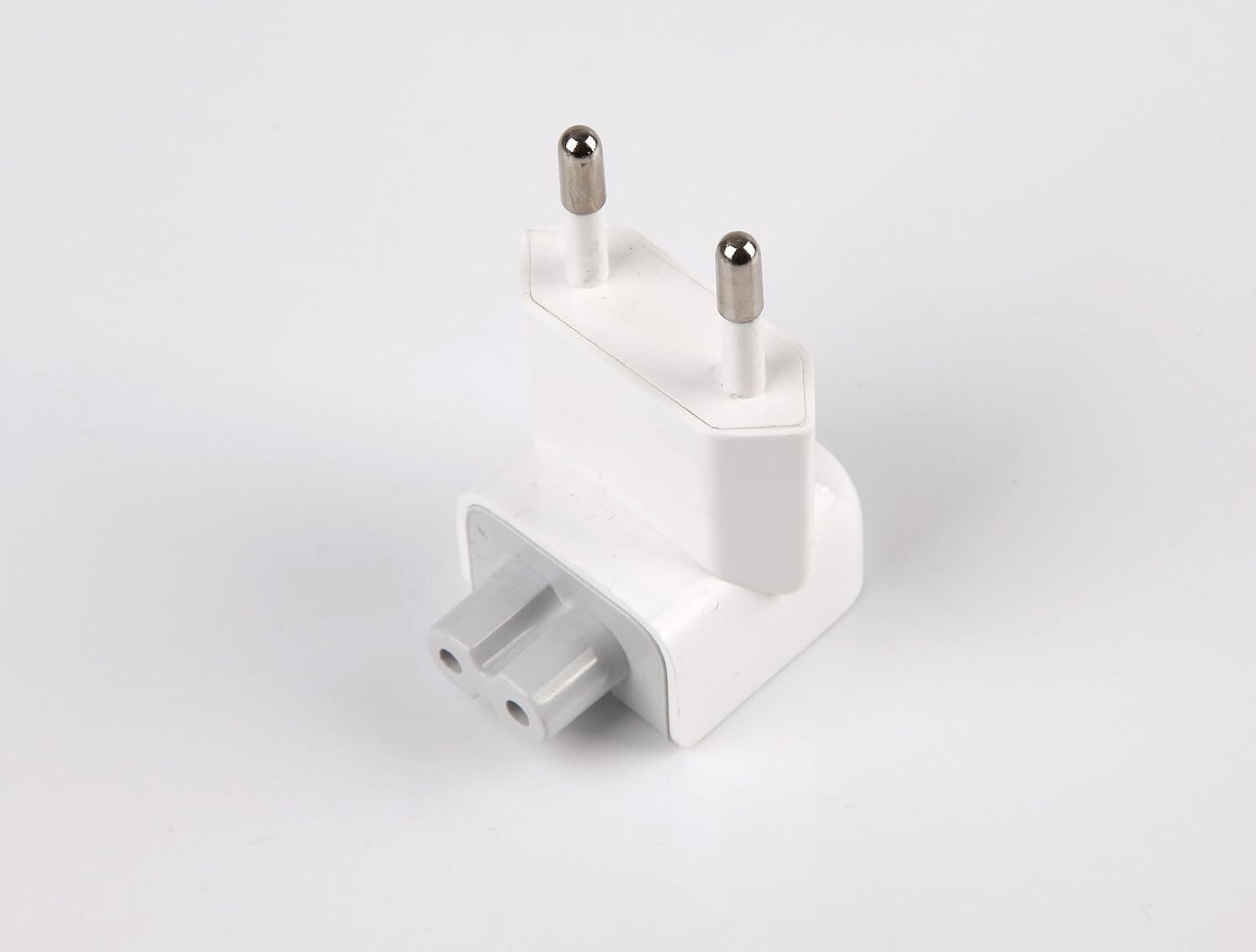 EU-Netzstecker f&uuml;r iPhone, iPod, iPad, Mac, Adapter, 2 Pins White - Bild 1