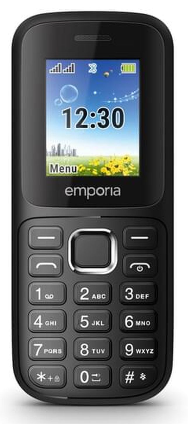Emporia FN313 Seniorenhandy 2G Feature Phone Dual-SIM Black - Bild 1
